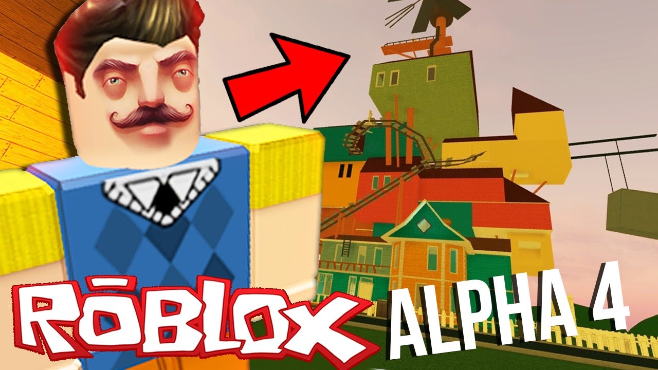 games hello neighbor alpha 4